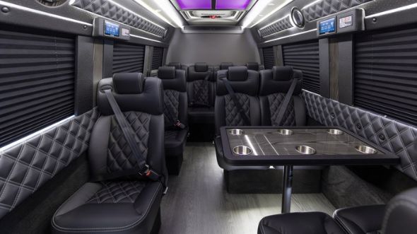 murrieta 15 passenger sprinter van interior