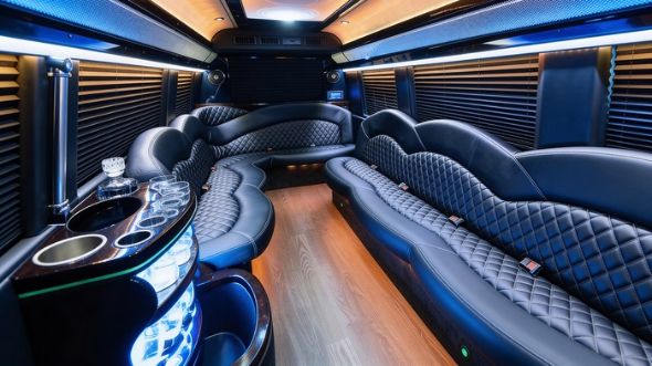 murrieta sprinter limousine interior