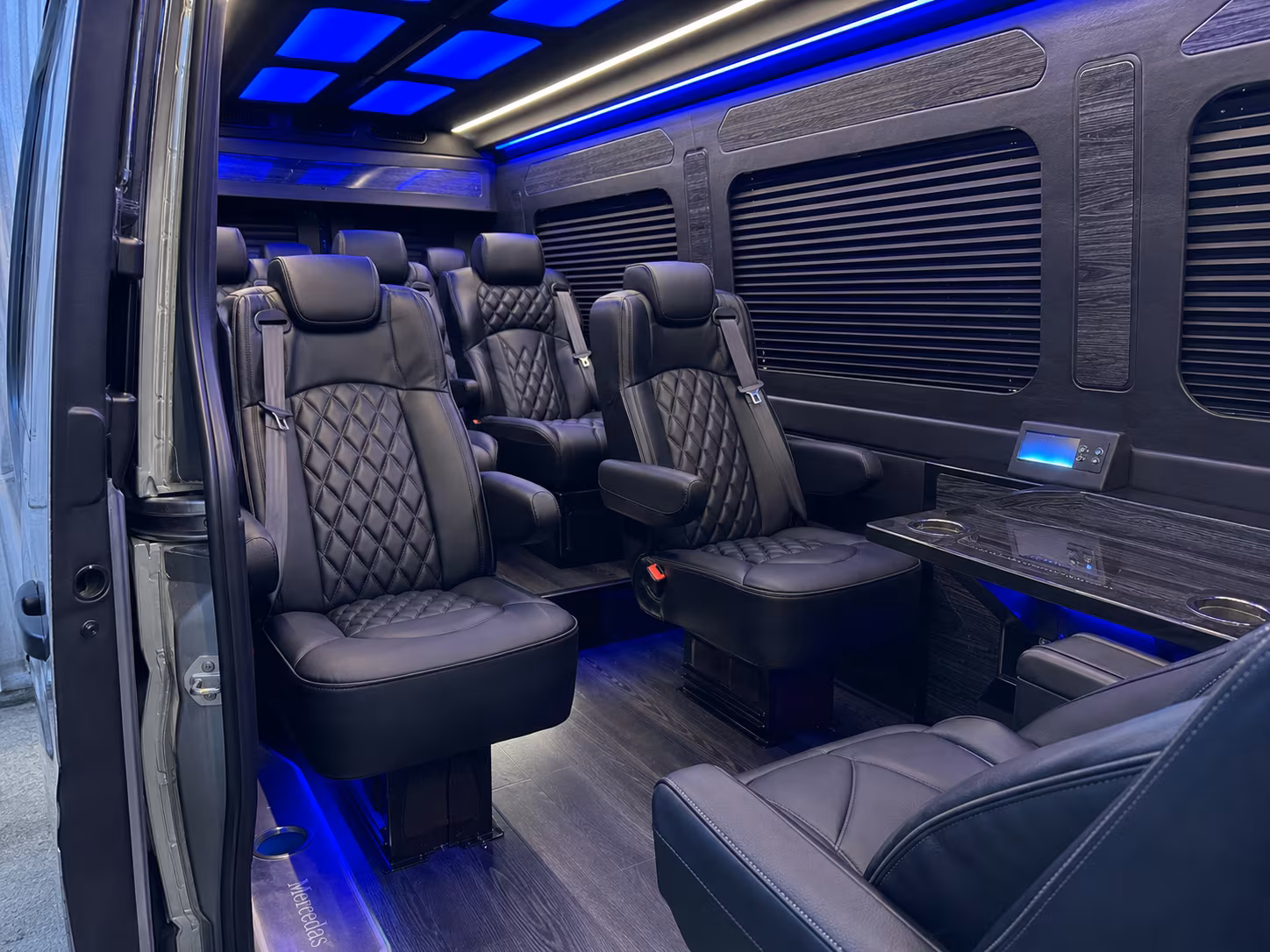 murrieta 10 passenger sprinter van inside