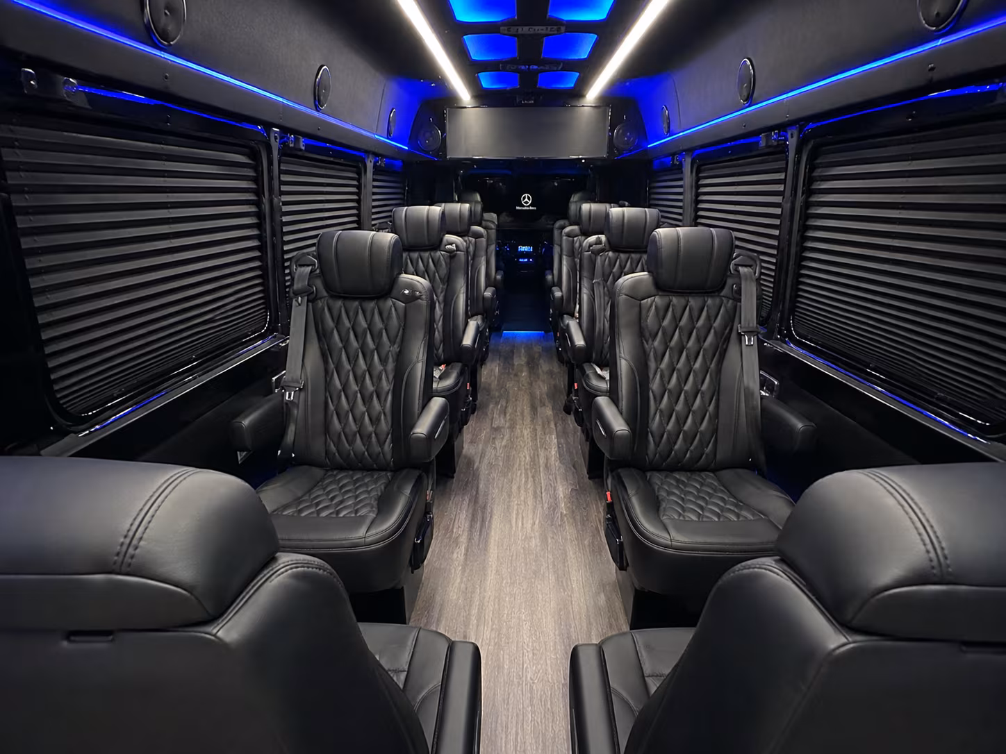 murrieta 10 passenger sprinter van interior