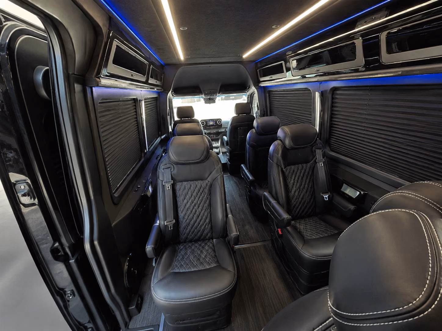 murrieta 12 passenger sprinter van inside