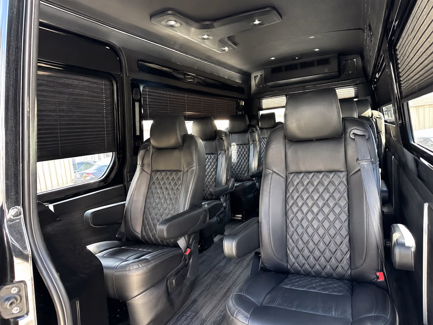 murrieta 15 passenger sprinter van inside