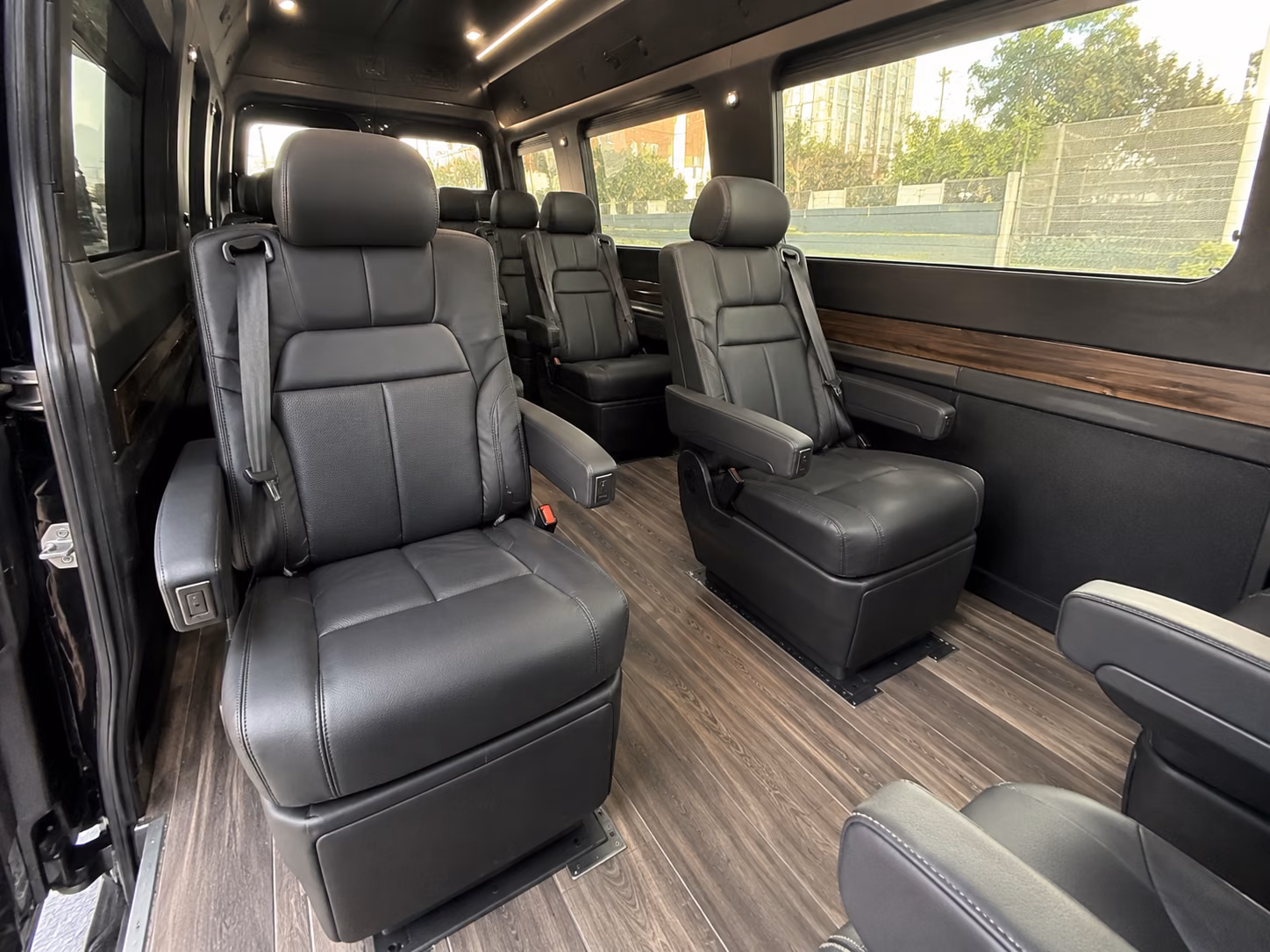 murrieta 20 passenger sprinter van inside