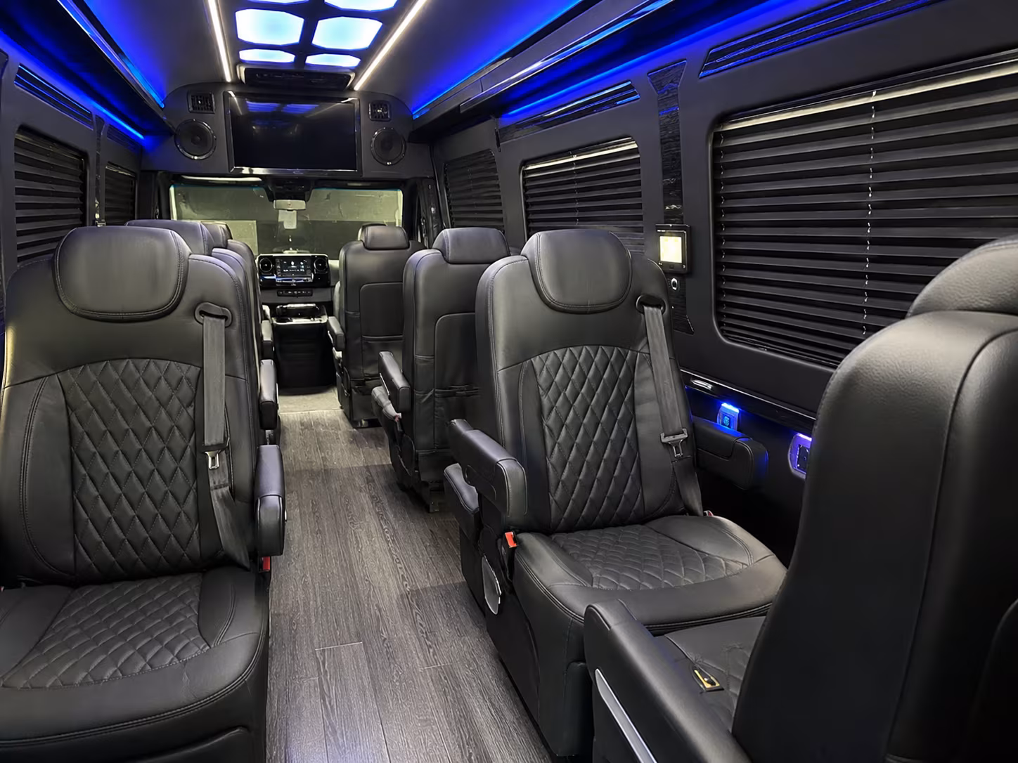 murrieta 8 passenger sprinter van interior