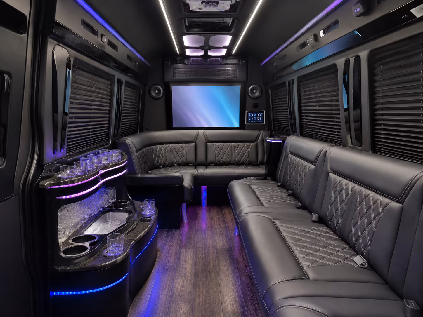 murrieta sprinter limousine inside